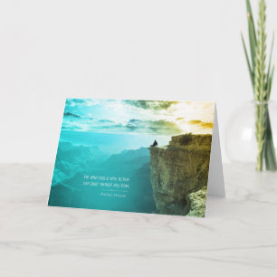 Carte Nature d'aventure de nature de Friedrich Nietzsche