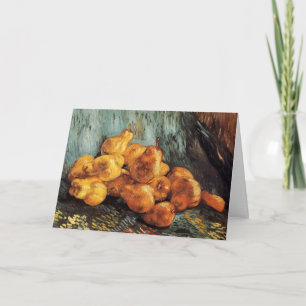 Carte Nature morte aux poires de coings par Vincent van 