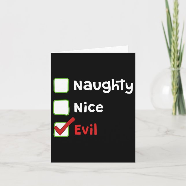 Carte Naughty6 (Devant)