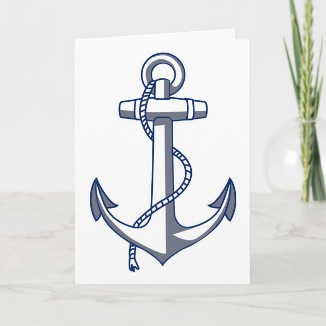 Carte Nautical Anchor (Devant)