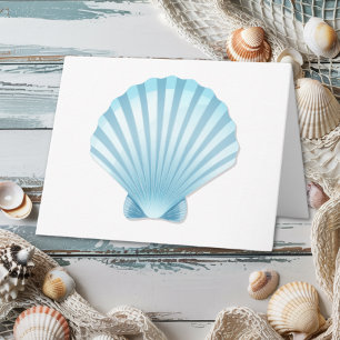 Carte Nautical Shell Beach Mariage Bonjour Penser de vou