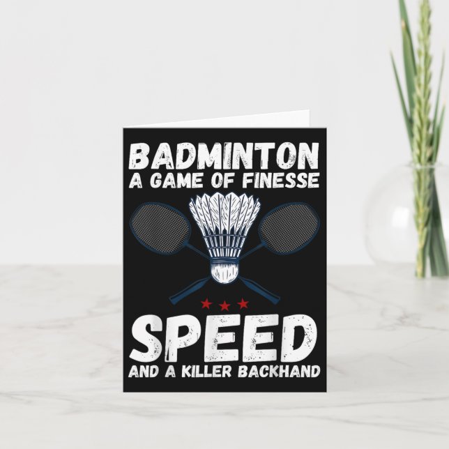 Carte Navette Badminton 4 (Devant)