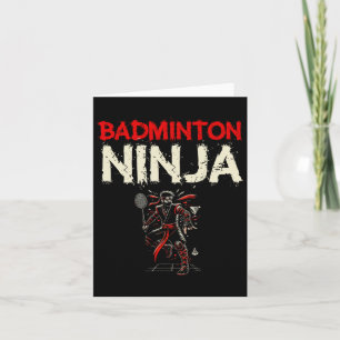 Carte Navette Badminton Ninja