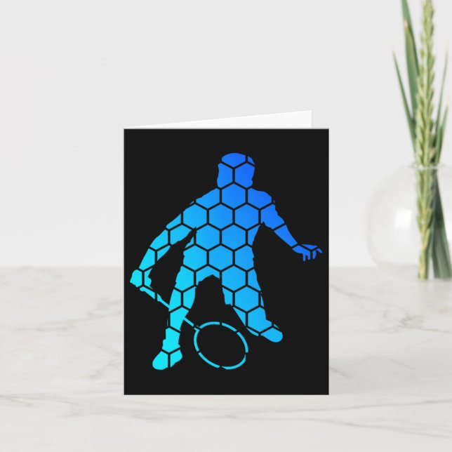 Carte Navette Badminton Squash Femmes Hommes  (Devant)