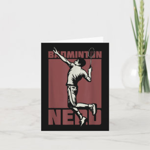 Carte Navette de Nerd de Badminton