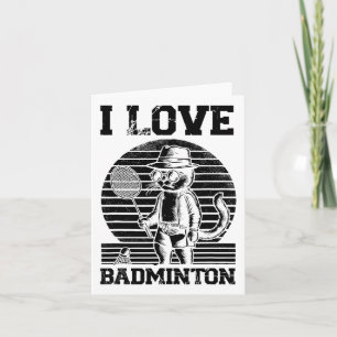 Carte Navette du joueur de badminton 1