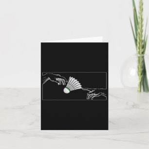 Carte Navette En Main Pour Les Joueurs De Badminton À Ba