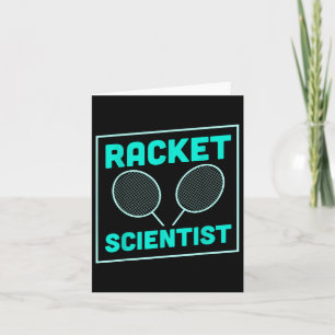 Carte Navette scientifique de la raquette de Badminton