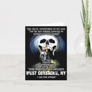 Carte N'ayez jamais sous-estimé un homme de West Coxsack