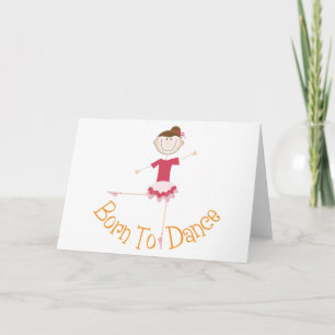 Carte Né À La Danse