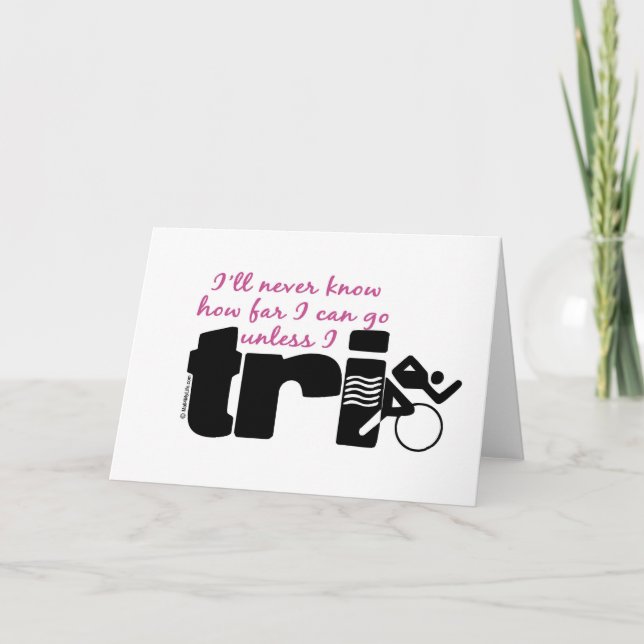 Carte Ne connaissez jamais à moins que tri manuscrit d'I (Devant)