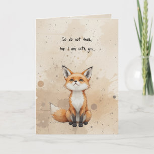 Carte Ne craignez pas Verset de la Bible