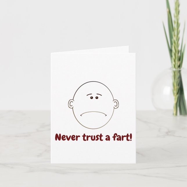 Carte Ne Fais Jamais Confiance À Un Panier ! (Devant)