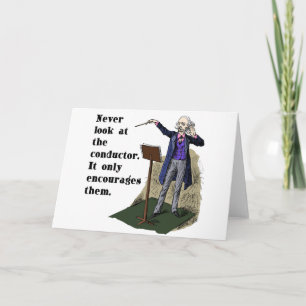 Carte Ne jamais regarder le chef