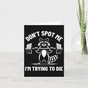 Carte Ne me repérez pas J'essaye de mourir Funn d'liftin