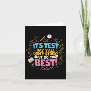 Carte Ne Pas Stress Faites Votre Meilleur Test Motivatio