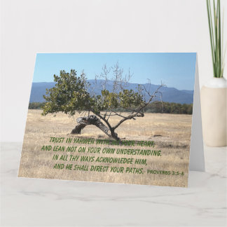 Carte Ne plaise pas à votre propre compréhension