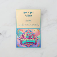 Né pour être une Vierge pour l'anniversaire