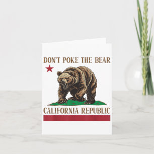 Carte Ne prenez pas le brasier California Republic