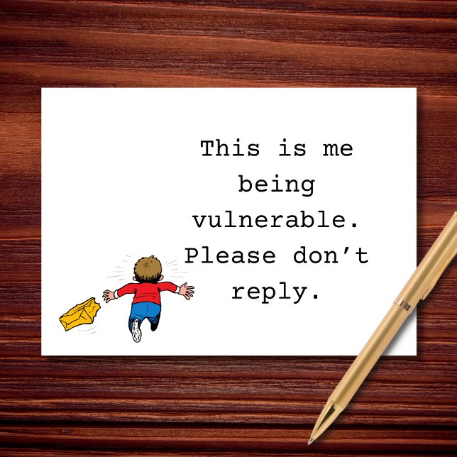 Carte Ne répondez pas à cette émotion (Créateur téléchargé)