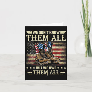Carte Ne Sait Pas Mais Doit USA Memorial Day