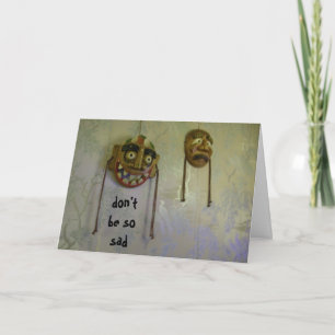 CARTE NE SOIS PAS SI TRISTE, 50E ANNIVERSAIRE