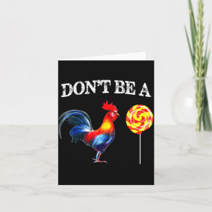Carte Ne soyez pas un pigeon drôle Fête des Pères