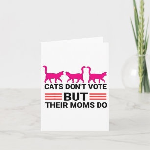 Carte Ne votez pas mais leurs mères le font Kamala Harri