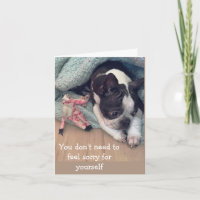 Ne vous sentez pas désolé