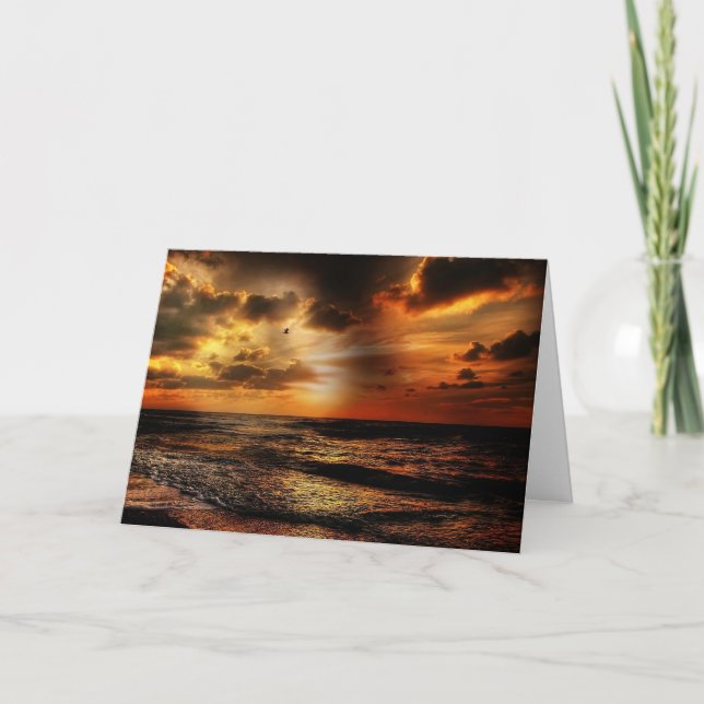 Carte Ne vous tenez pas à ma tombe et à ma consolation d (Devant)