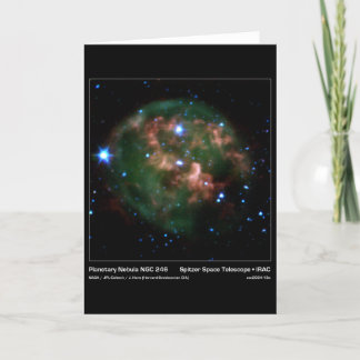 Carte Nébuleuse planétaire NGC 246 - télescope spatial