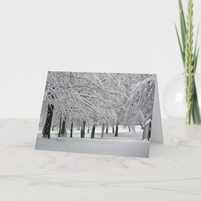 Carte neige (Devant)