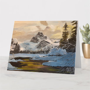 Carte Neige dans les Rocheuses, par Gary Poling