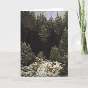 Carte Neige précoce, vers 1828