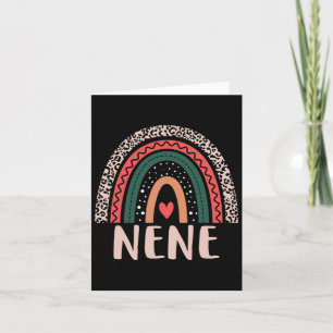 Carte Nene Rainbow Grand-mère Fête des mères