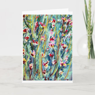 Carte N'envoyez pas simplement une carte, envoient l'art