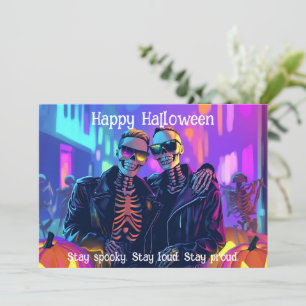 Carte Neon Bone Babes 🌈🎃