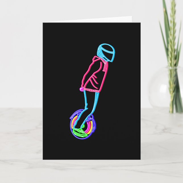 Carte Neon EUC Electric Unicycle Full Tilt (Devant)