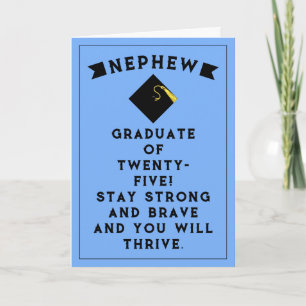 Carte Nephew Graduation 2025