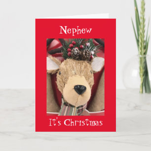 CARTE **NEPHEW** JOYEZ NOËL DE REINDEER