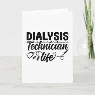 Carte Néphrologie Dialyse Infirmière Dialyse Technicien