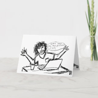 Carte Nerd informatique humoristique