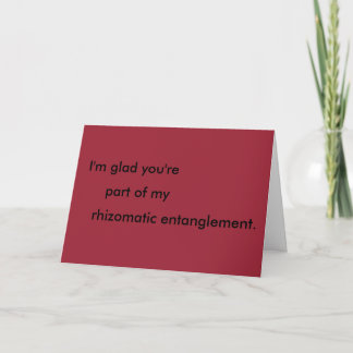 Carte Nerdy Valentine's Day