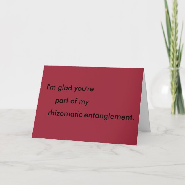 Carte Nerdy Valentine's Day (Devant)