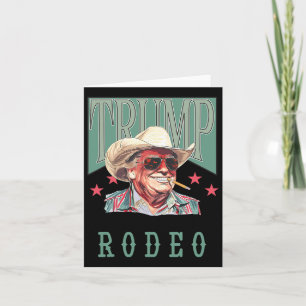 Carte N'est pas mon premier rodéo Western Cowboy Funny T