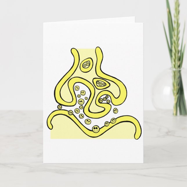 Carte Neurotransmetteurs de sourire (Devant)