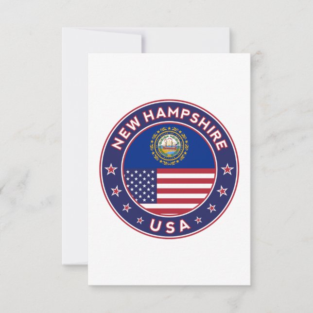 Carte New Hampshire (Devant)