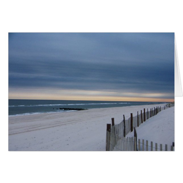 Carte New Jersey Long Beach Island (Devant horizontal)