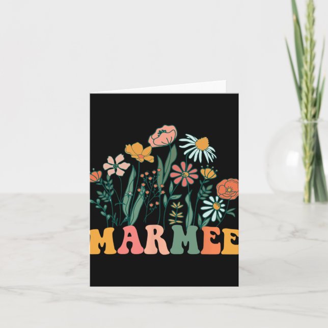Carte New Marmee Wildflower First Birthday &amp; Baby Sh (Devant)
