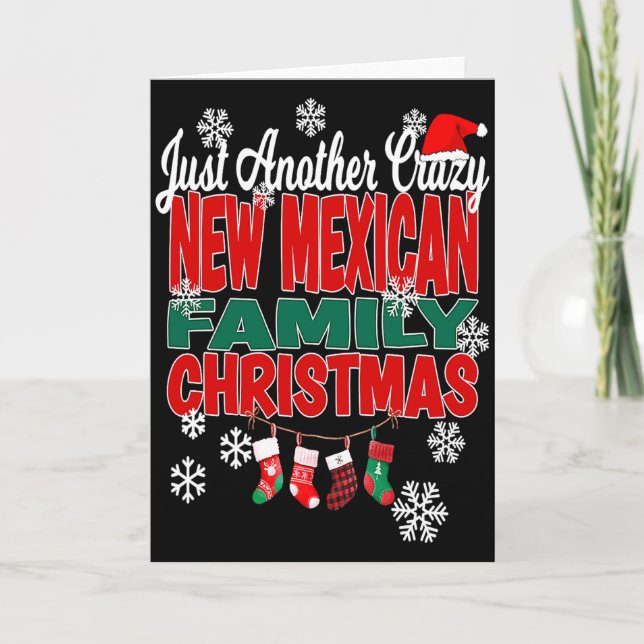 Carte New Mexico Xmas Another Crazy New Mexican Family C (Devant)